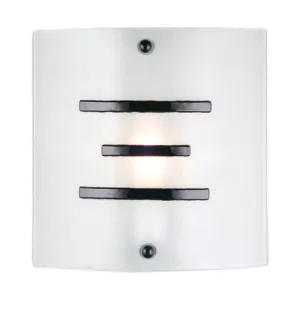 11"W Metro Fusion Klaatu Fused Glass Wall Sconce