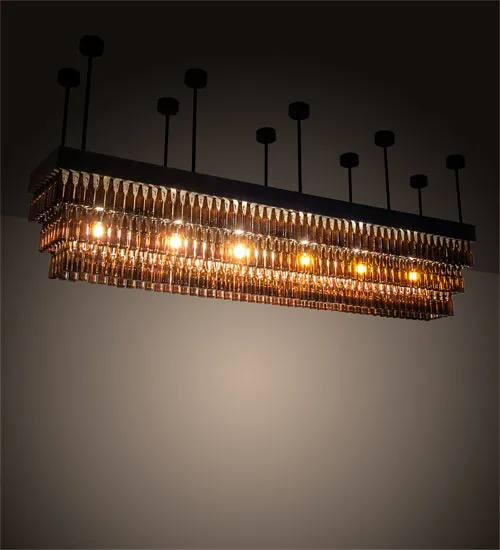 144"L Beer Garden Contemporary Chandelier