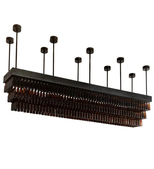 144"L Beer Garden Contemporary Chandelier