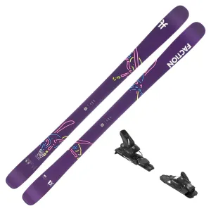 2023 Faction Prodigy 1X Women's DEMO Skis w/ Salomon Strive 11 GW DEMO Bindings