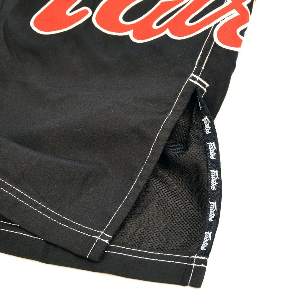 AB1 Fairtex Black MMA Board Shorts