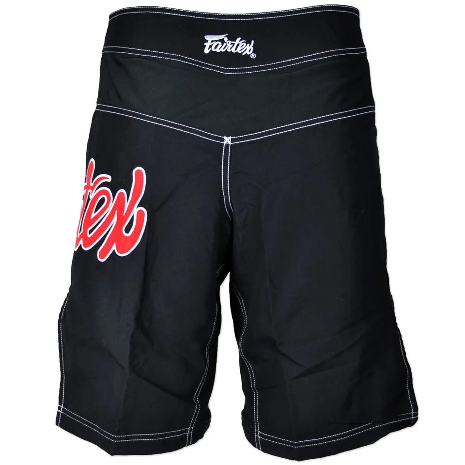 AB1 Fairtex Black MMA Board Shorts