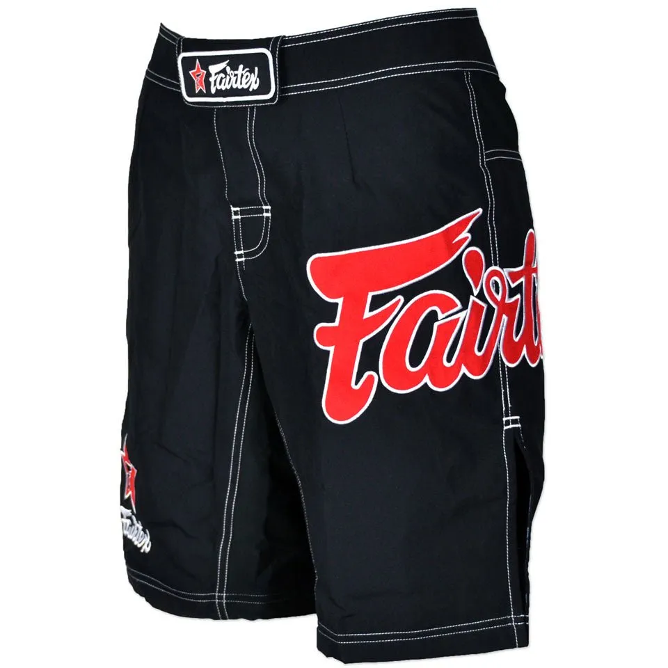 AB1 Fairtex Black MMA Board Shorts