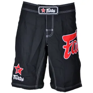 AB1 Fairtex Black MMA Board Shorts