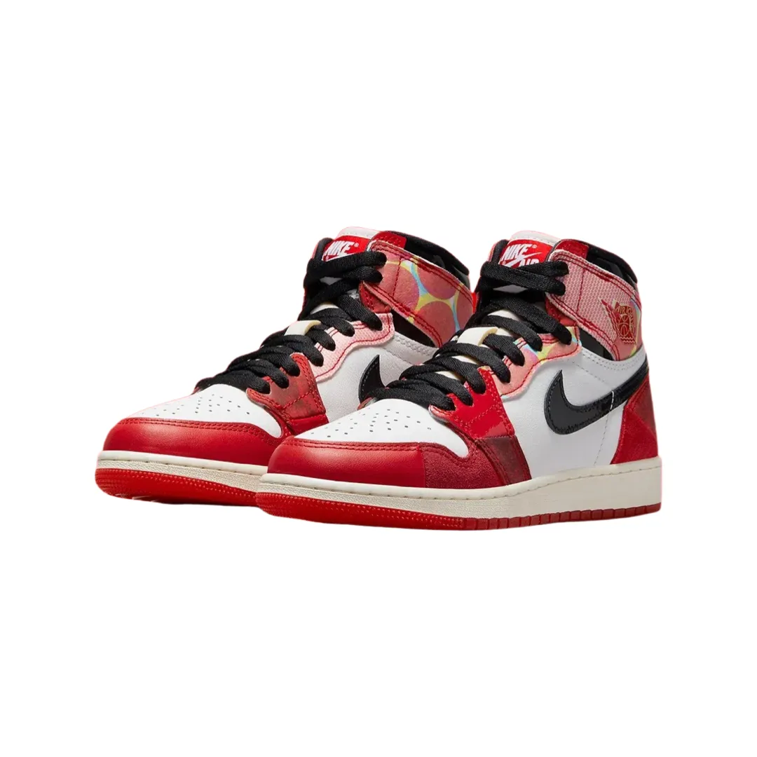 Air Jordan 1 High OG SP Spider Verse "Next Chapter" University Red Black White