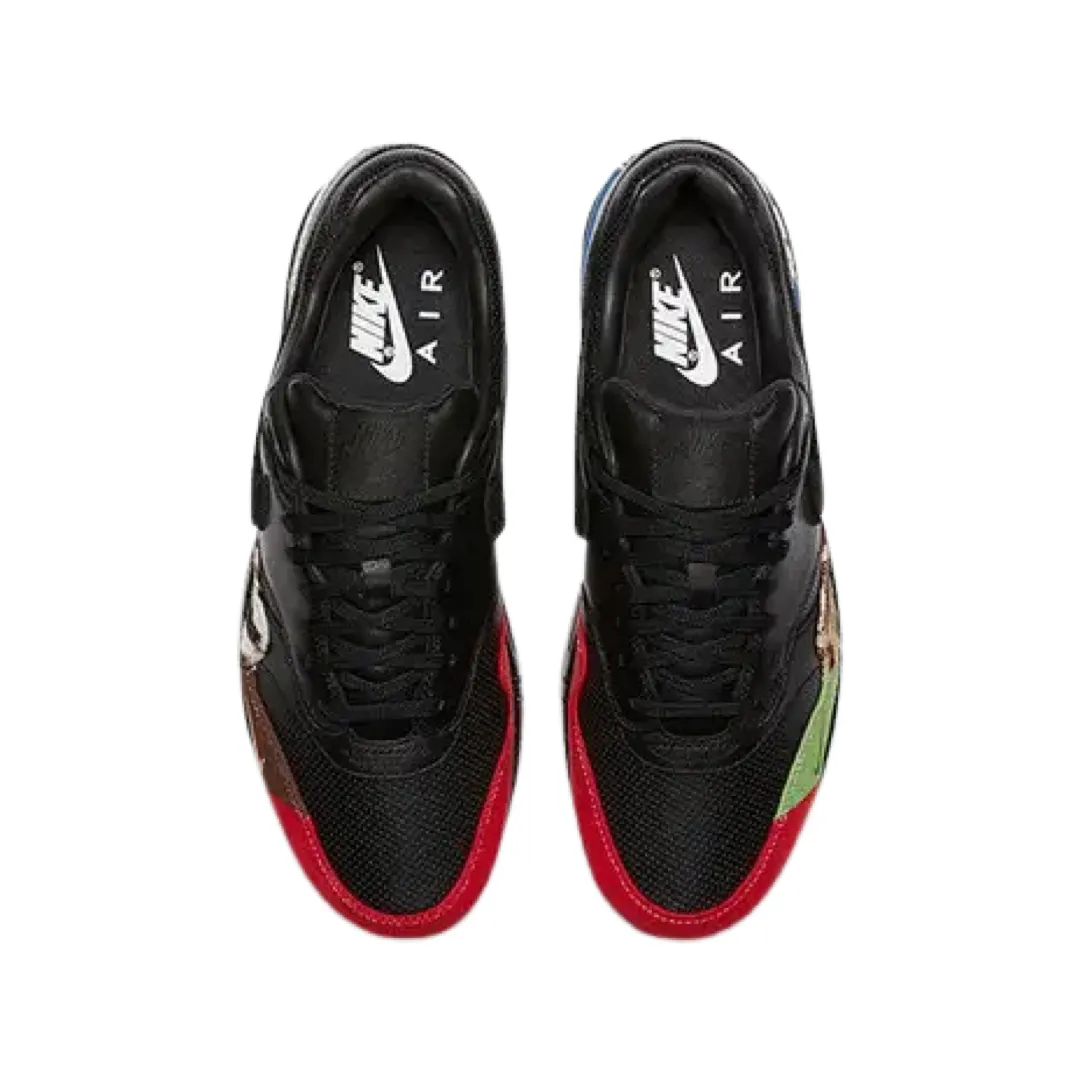 Air Max 1 Premium QS 'Master' Black Black University Red International Blue