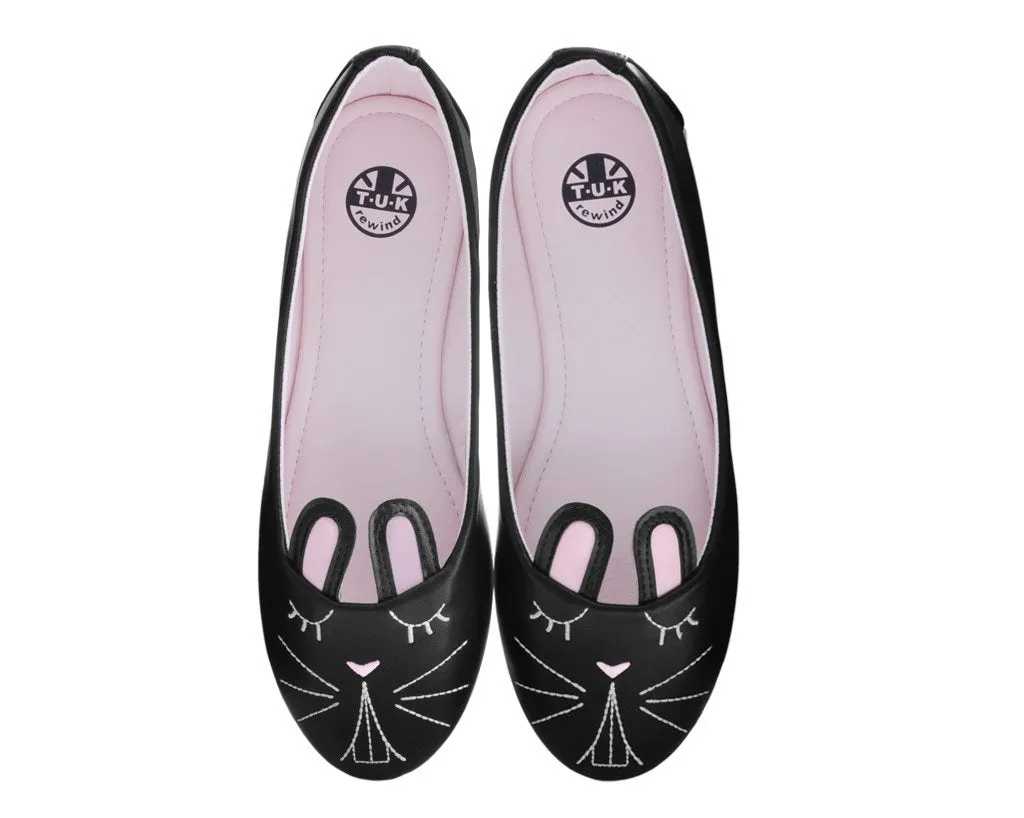 Black Bunny Flat *ALL ITEMS FINAL SALE/NON-RETURNABLE*