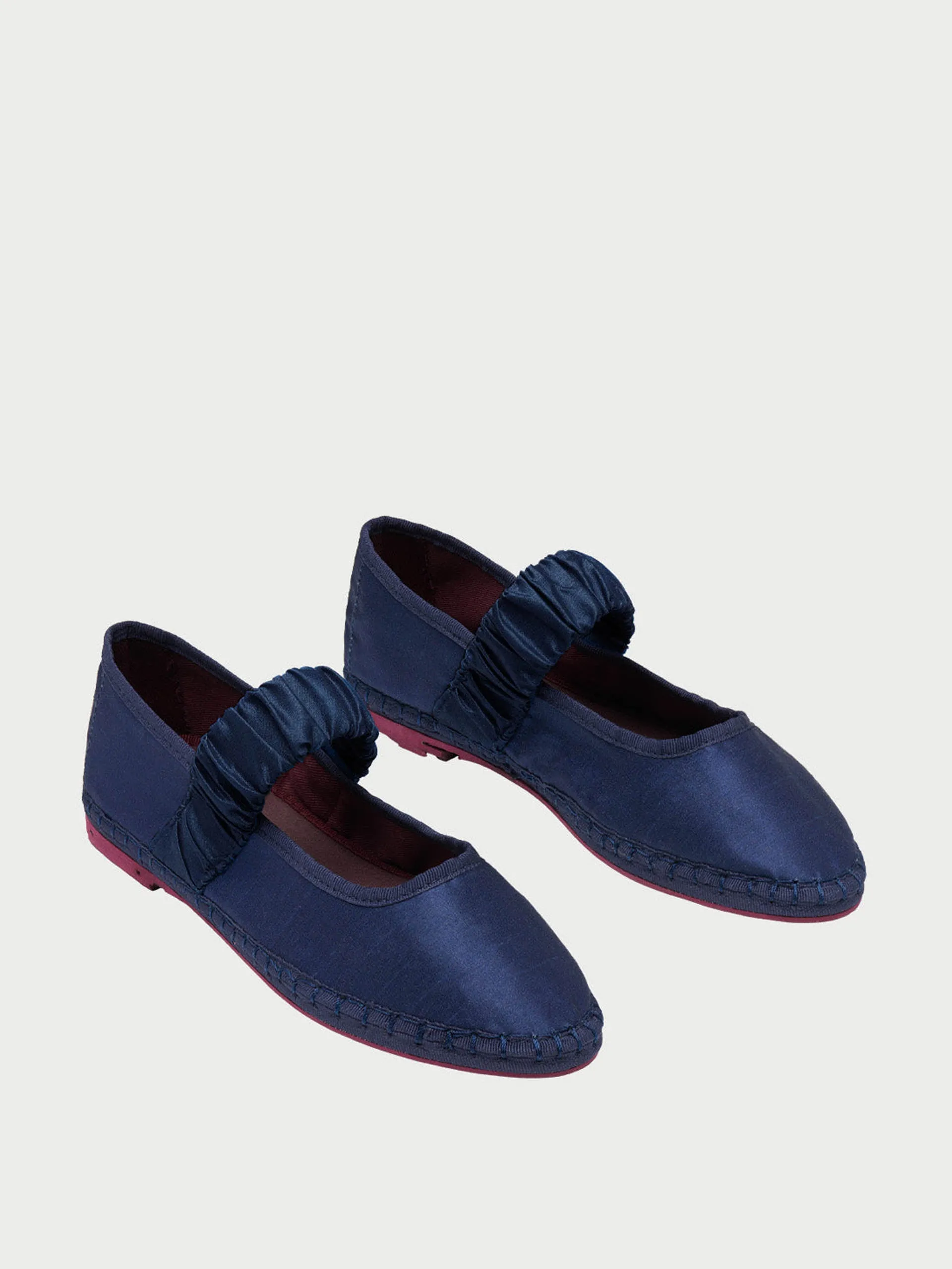 Blue Mafalda flats