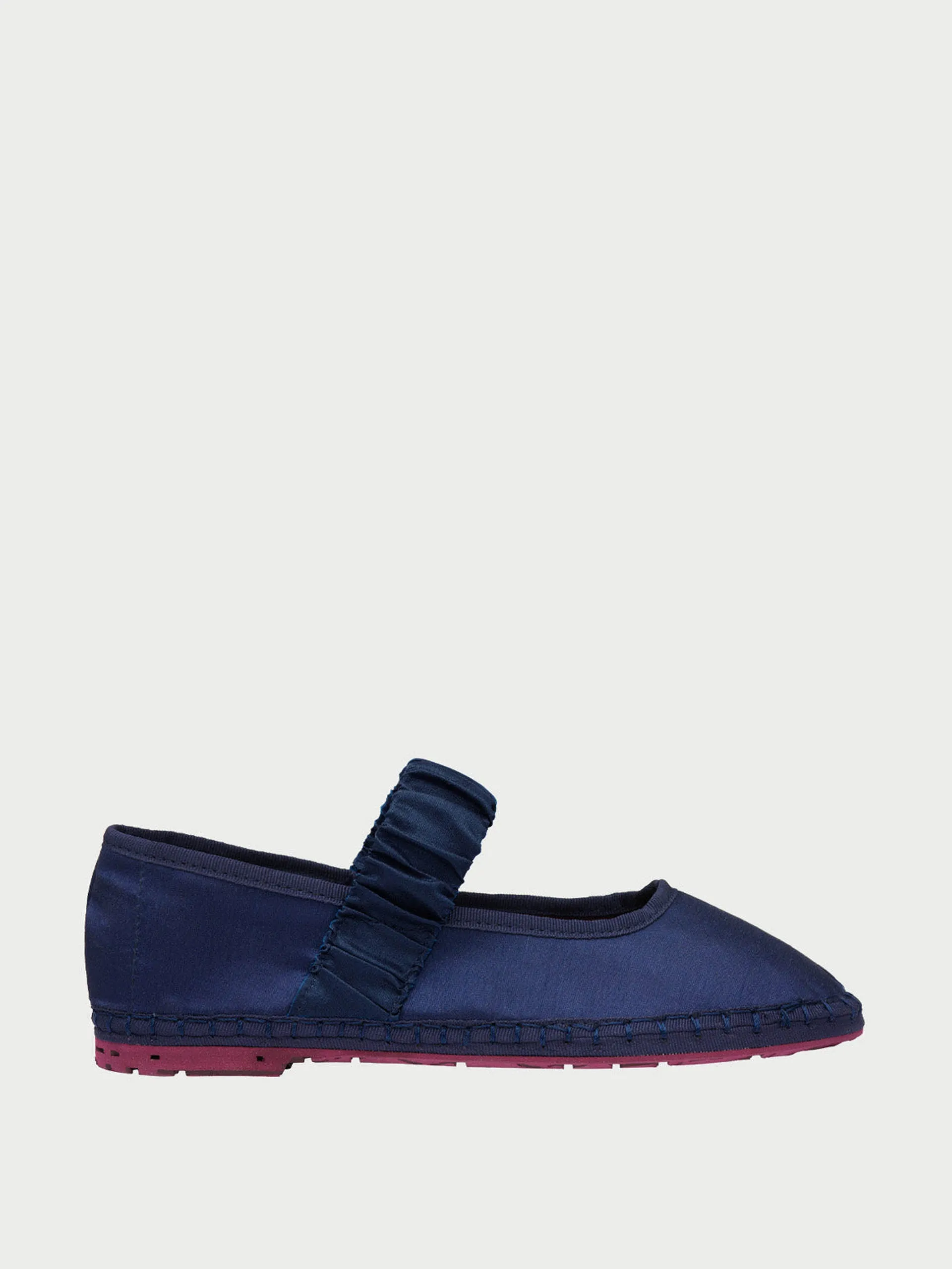 Blue Mafalda flats