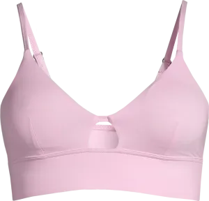 Casall Women&#x27;s Triangle Cut-Out Bikini Top Clear Pink | Buy Casall Women&#x27;s Triangle Cut-Out Bikini Top Clear Pink here | Outnorth