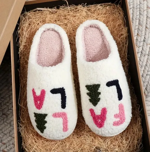 Christmas Falala Slippers