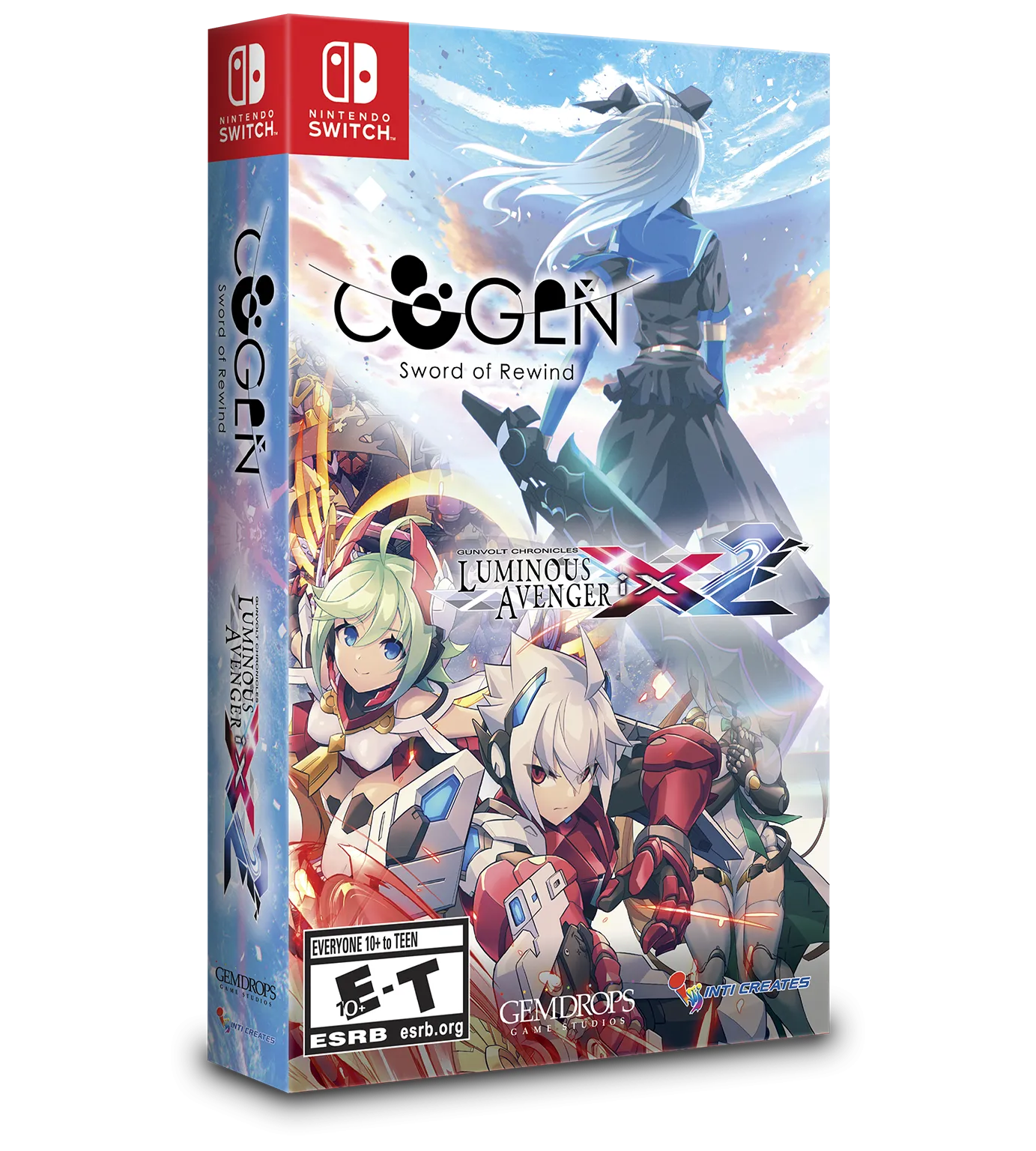 COGEN: Sword of Rewind & Gunvolt Chronicles: Luminous Avenger iX 2 Double Pack (Switch)