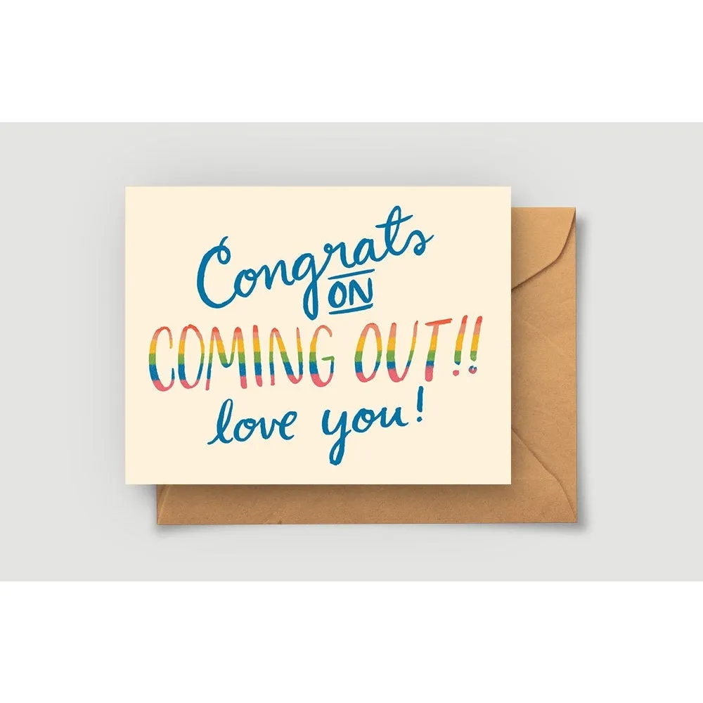 Coming Out Congrats Card