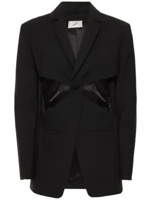 Coperni   Twisted cut out blazer 