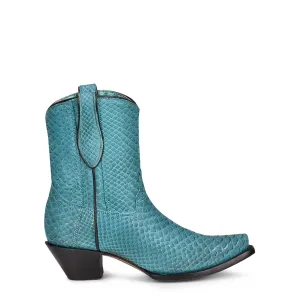 Corral Womens Exotic Python Cowboy Boots Snake Turquoise