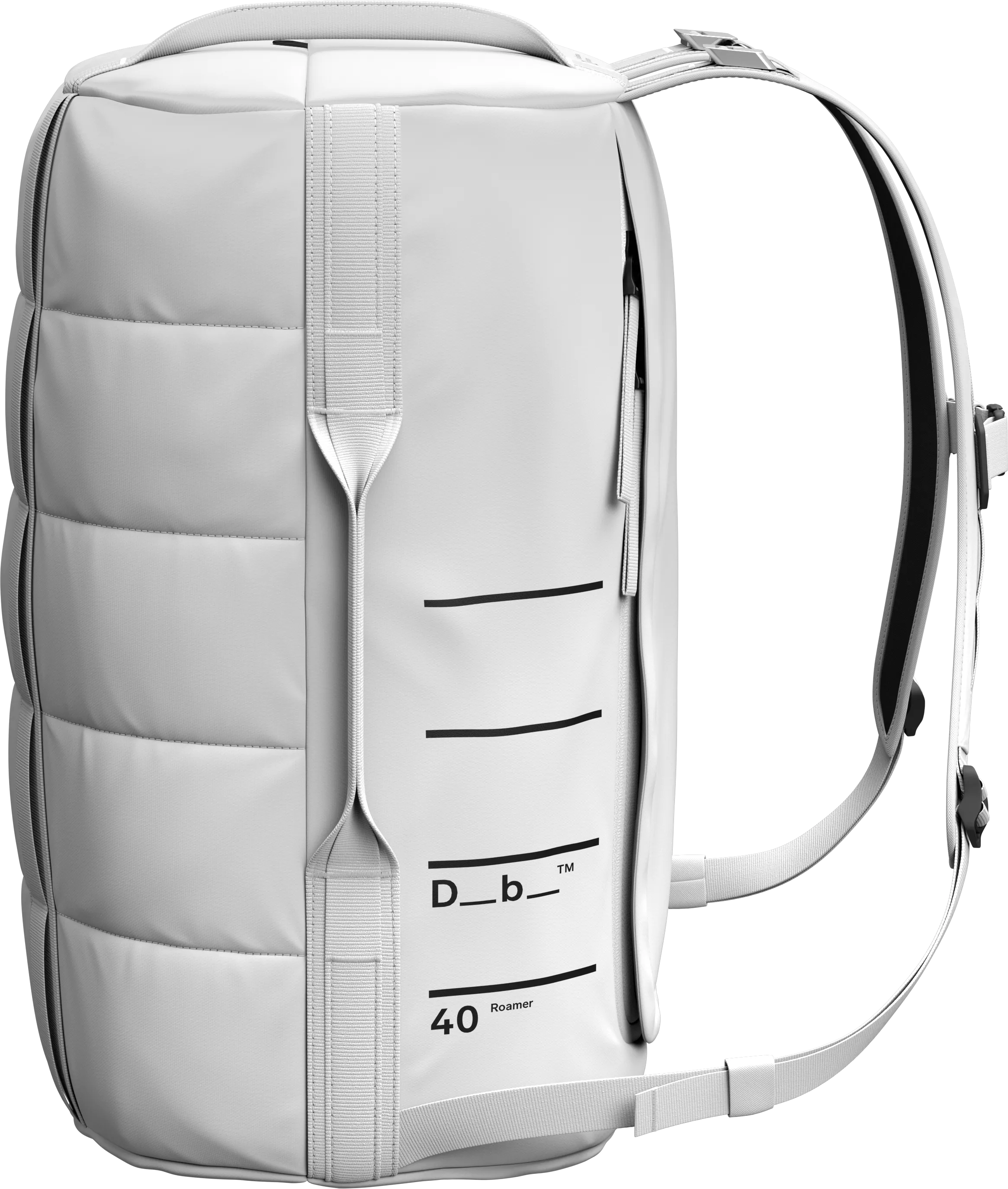 Db Roamer Duffel 40L White Out | Buy Db Roamer Duffel 40L White Out here | Outnorth