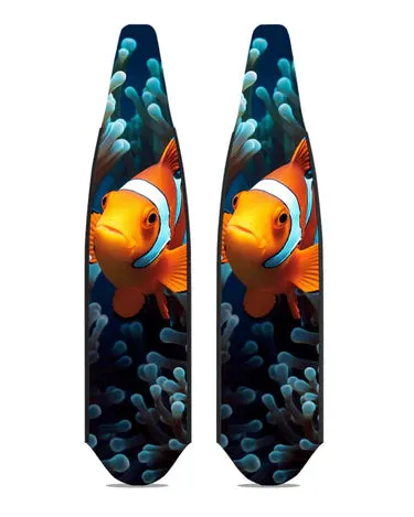 DiveR - Clown Fish Free Diving Fin Blades