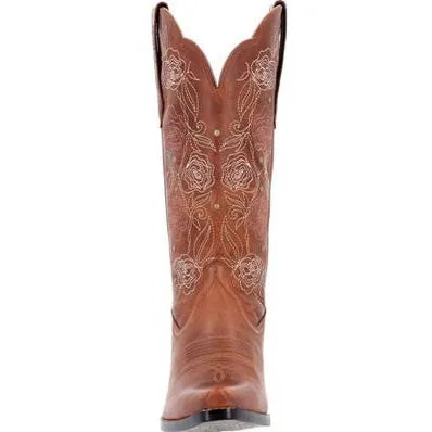 Durango Women's Crush 13" Snip Toe Western Boot - Rosewood - DRD0453