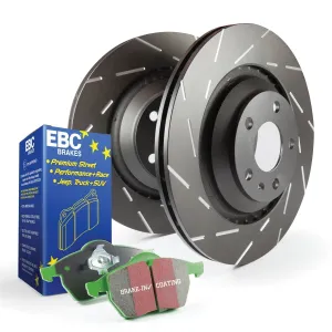 EBC Brakes S2KF1313 S2 Kits Greenstuff 2000 and USR Rotors