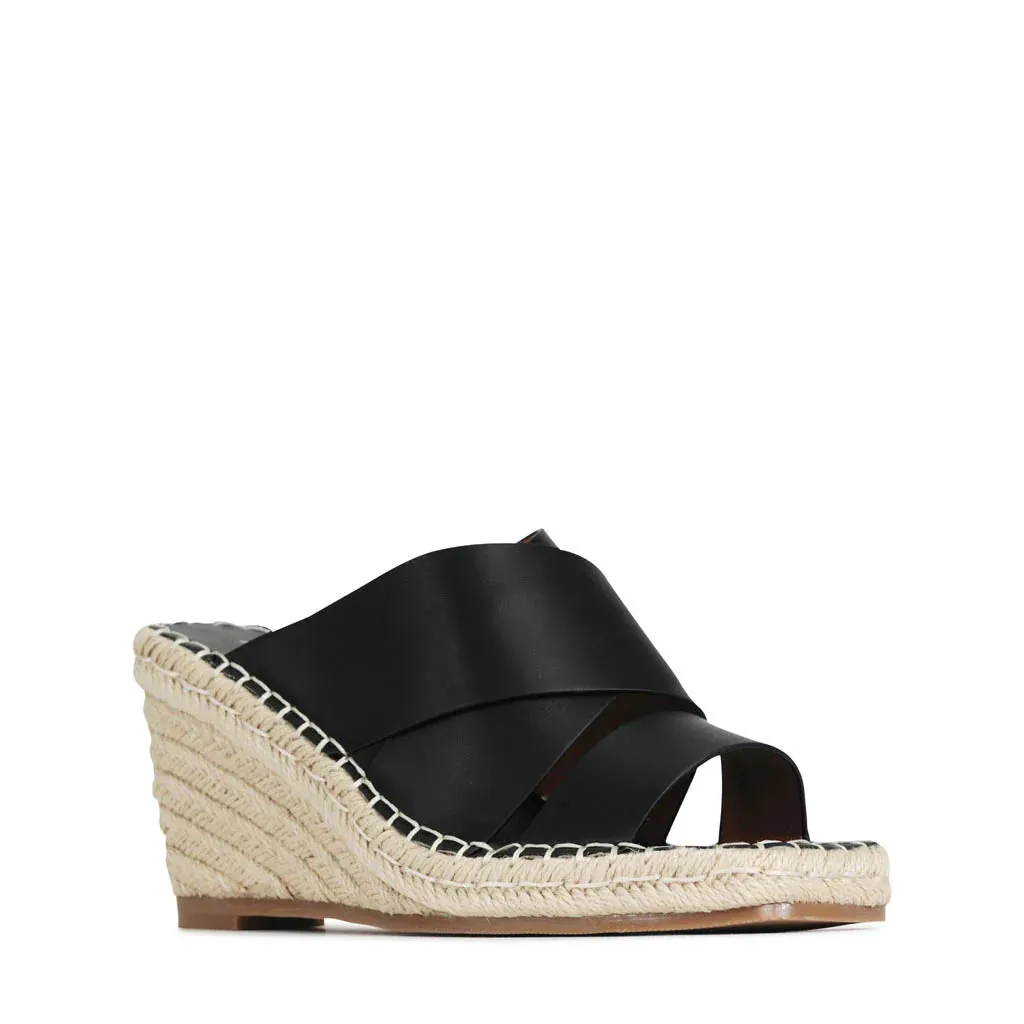 Ediva Espadrille Sandals Black