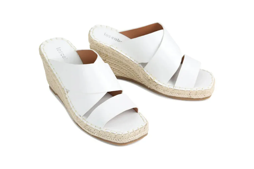 Ediva Espadrille Sandals White