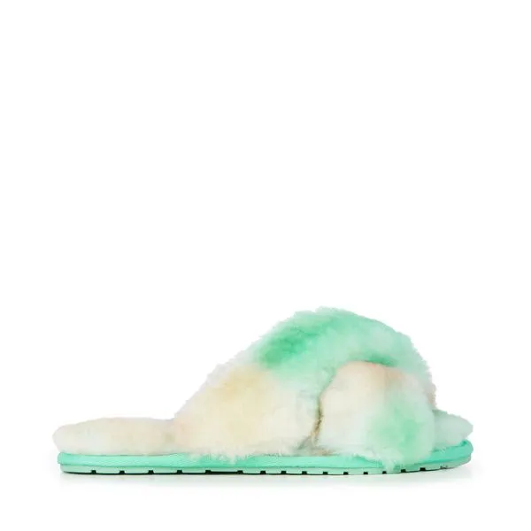 Emu Australia Mayberry Tie Dye Neon Mint