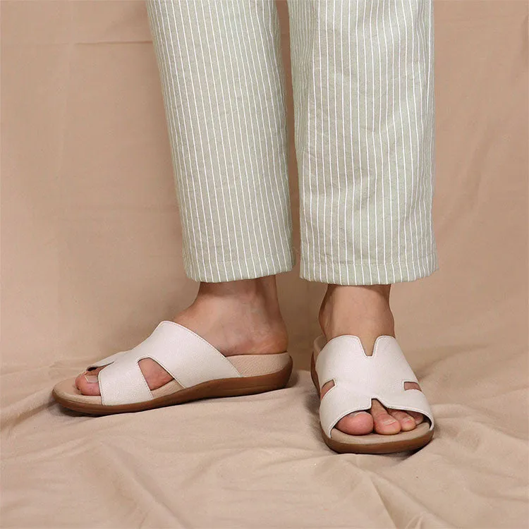 [EXTRA 20% off at cart] [BEST SELLER] Extra Comfort H-Strap Flats