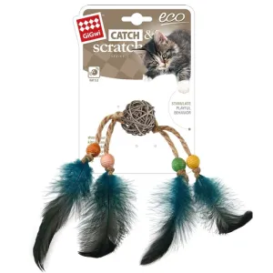 Gigwi Eco Line Catch Scratch Toy for Cats (Green)