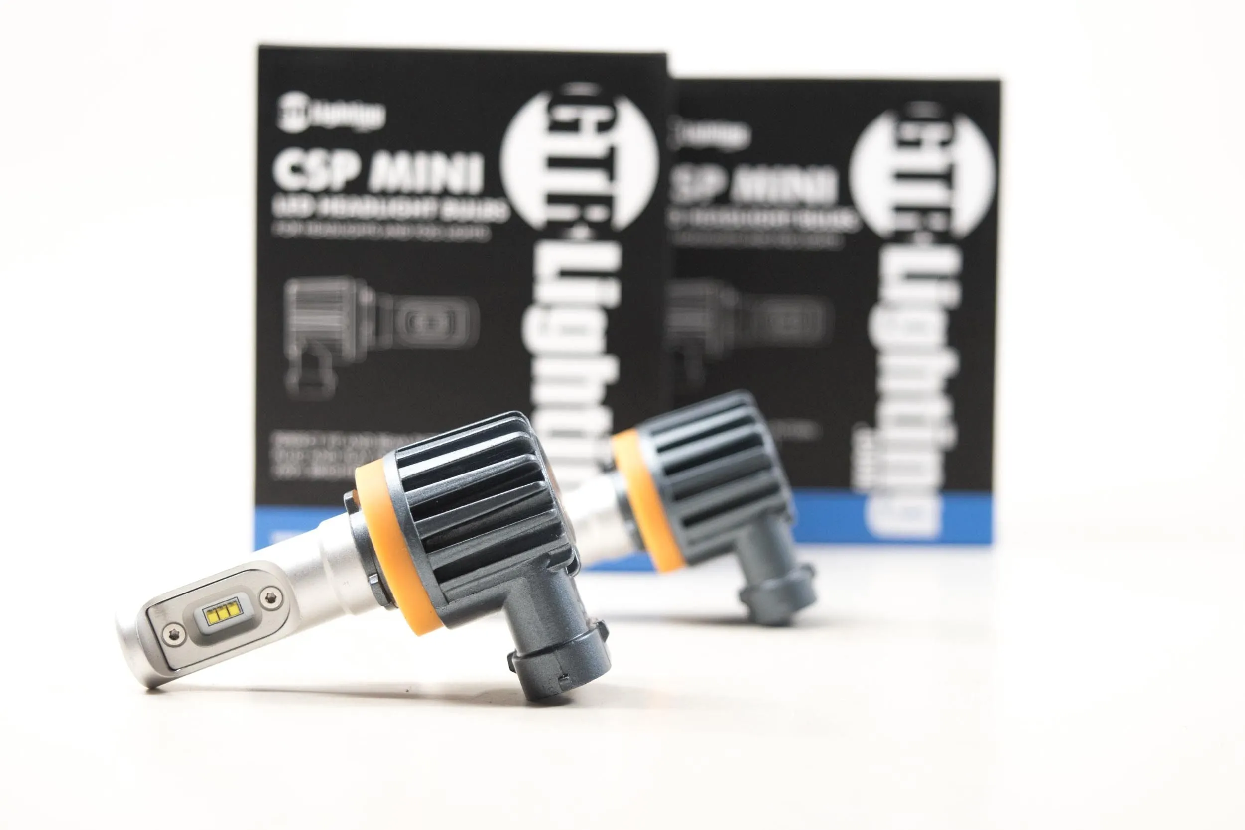 H11/H9/H8: GTR CSP Mini LED Bulb (Pair)