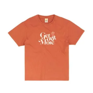 Hikerdelic Get Out More T-Shirt - Orange