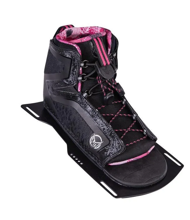 HO Womens Carbon Omni Slalom Ski with Stance Boot & RTP (2024)