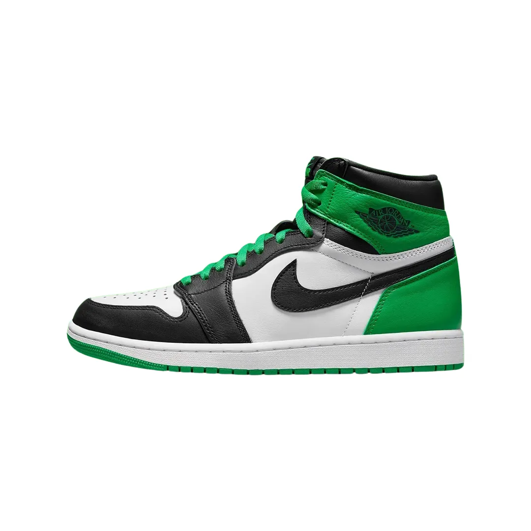 Jordan 1 Retro High OG Black Lucky Green White