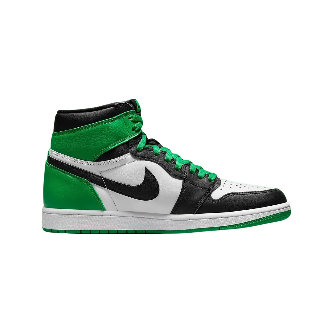 Jordan 1 Retro High OG Black Lucky Green White