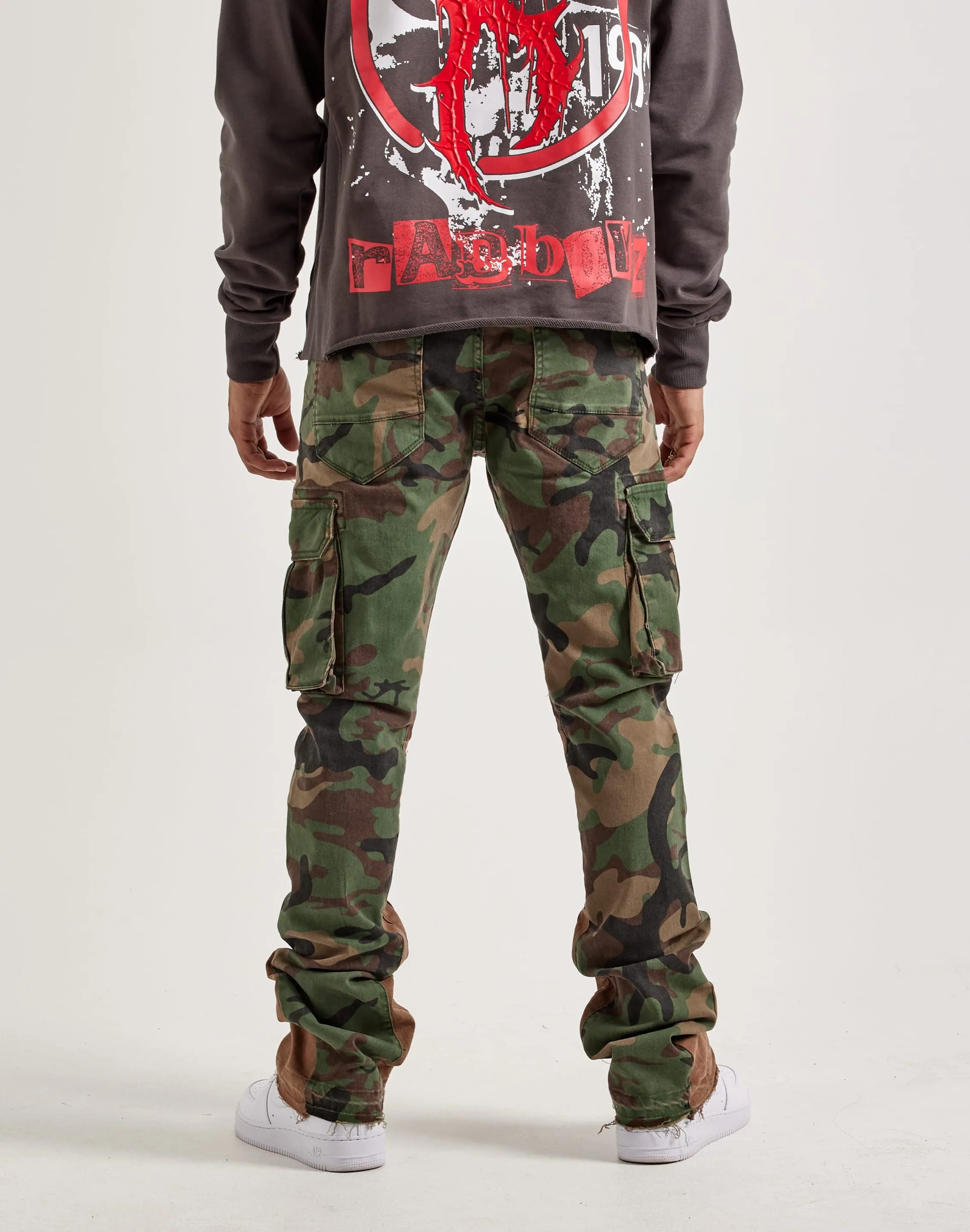 Jordan Craig Martin Stacked Cargo Jeans