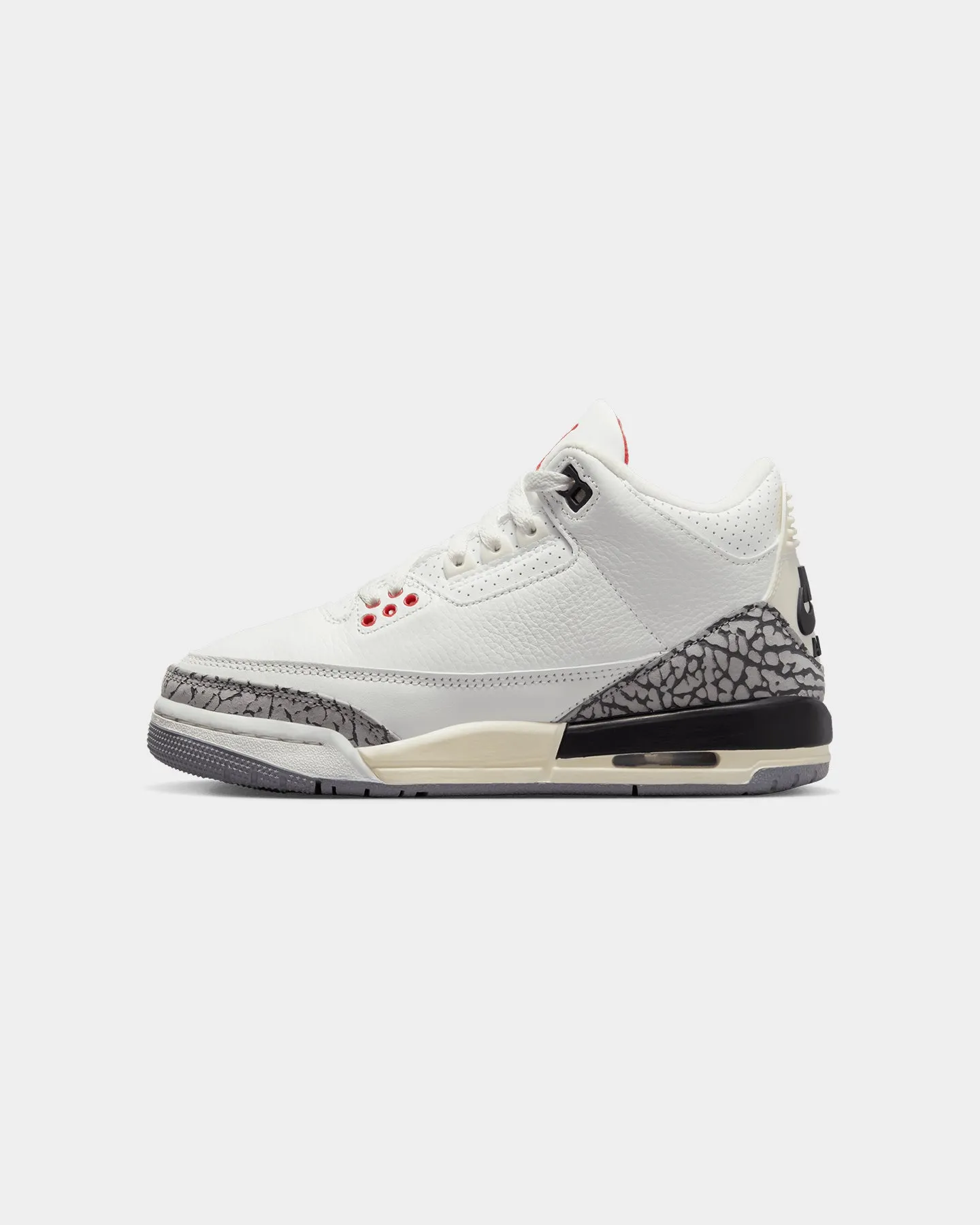 Jordan Kids' Air Jordan 3 Retro (GS) 'White Cement' Summit White