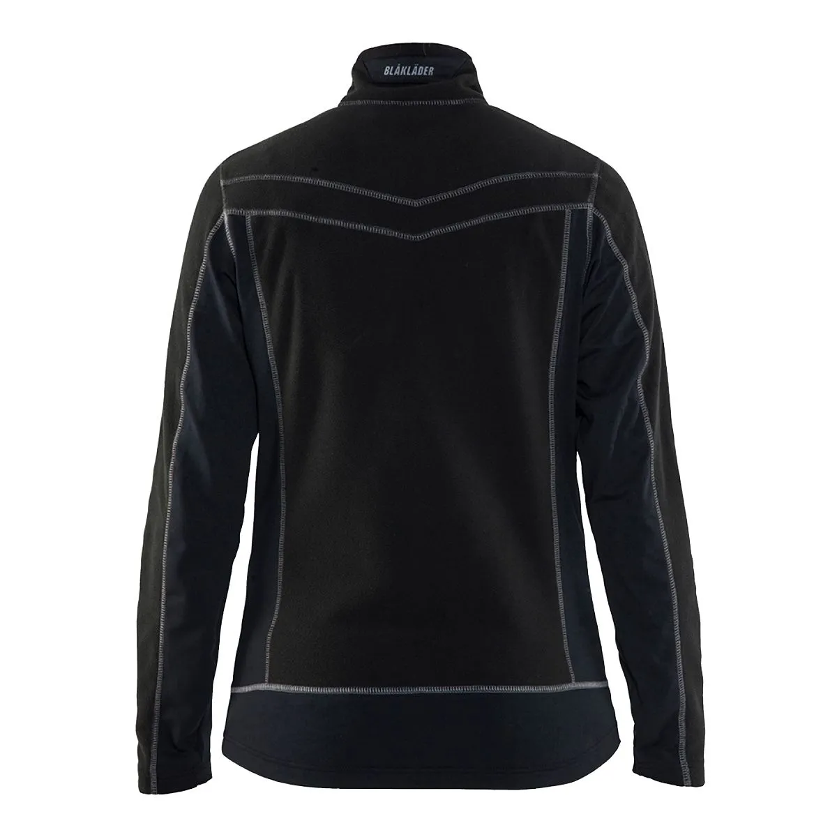 Ladies&#x20;Micro&#x20;Fleece&#x20;Jacket&#x20;4924&#x20;Zwart&#x2F;Rood&#x20;-&#x20;Bl&#xE5;kl&#xE4;der