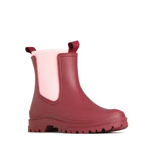 Los Cabos Amelia Berry Ankle Rain Boot Waterproof