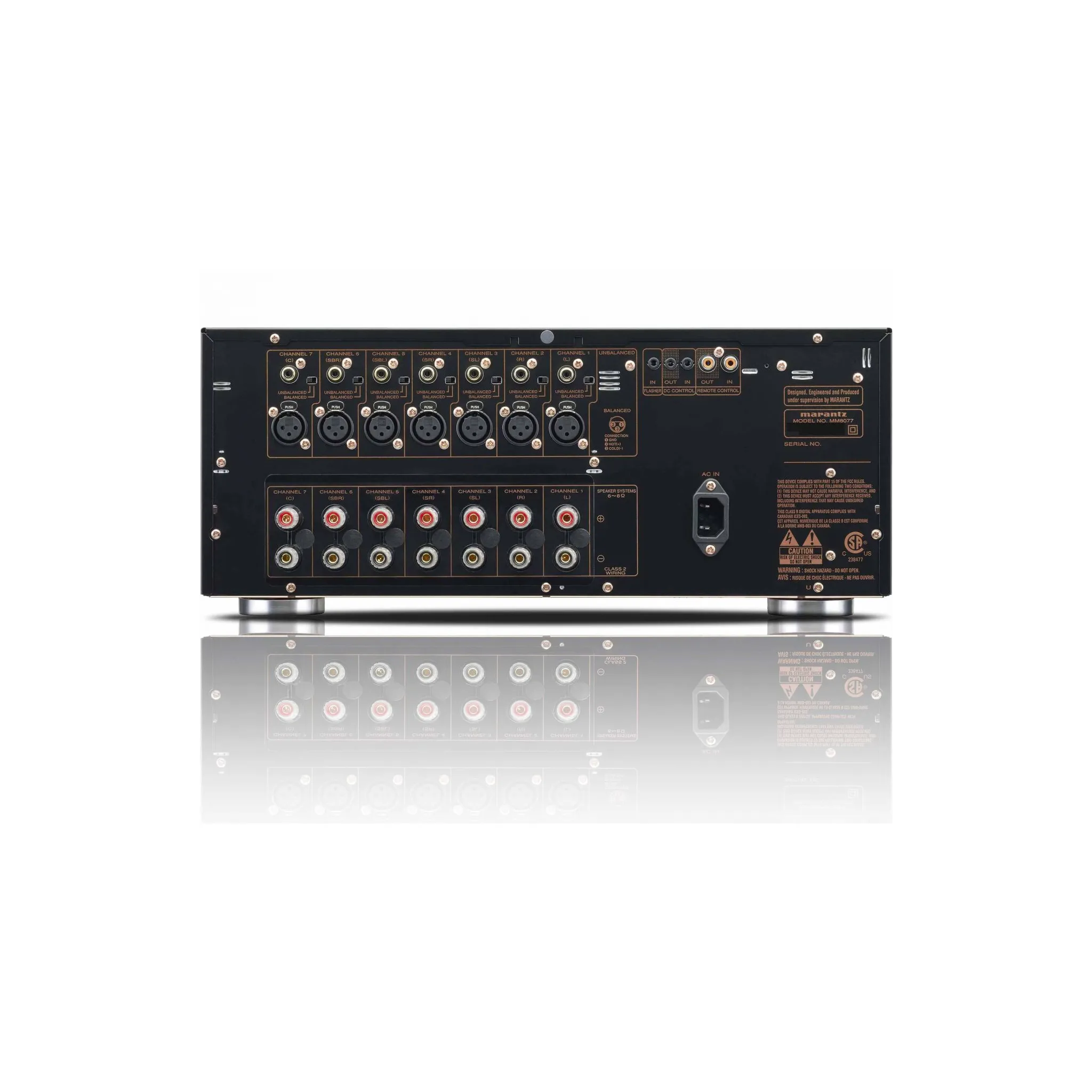 Marantz MM8077 Multi Channel Power Amplifier