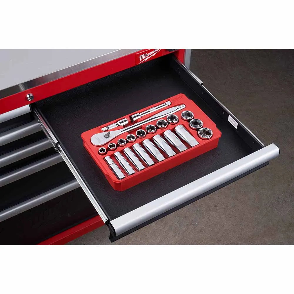 Milwaukee 48-22-9510 28 pc 1/2" Socket Wrench Set – Metric