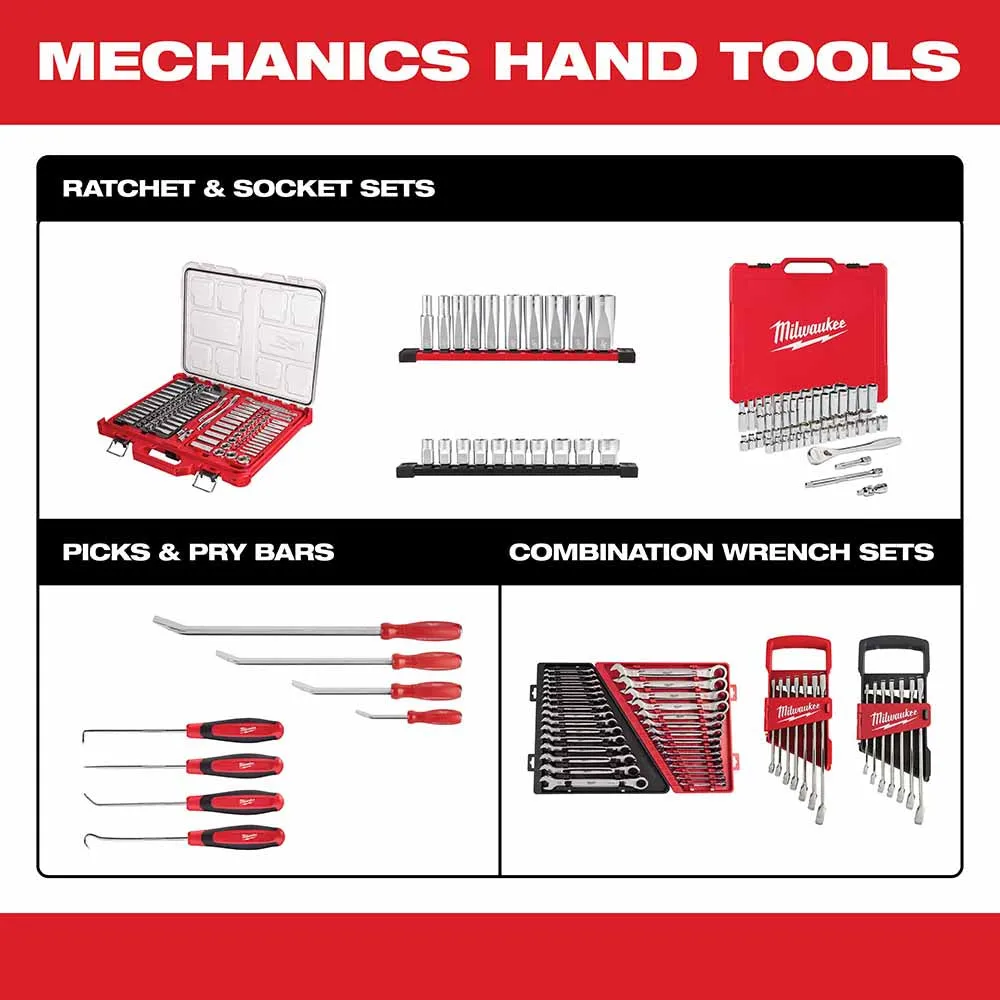 Milwaukee 48-22-9510 28 pc 1/2" Socket Wrench Set – Metric