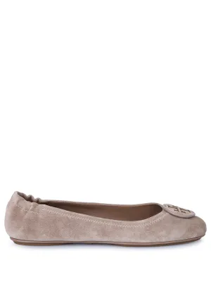 Minnie suede leather ballerina flats