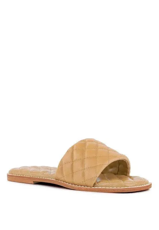 Odalta Handcrafted Quilted Summer Flats