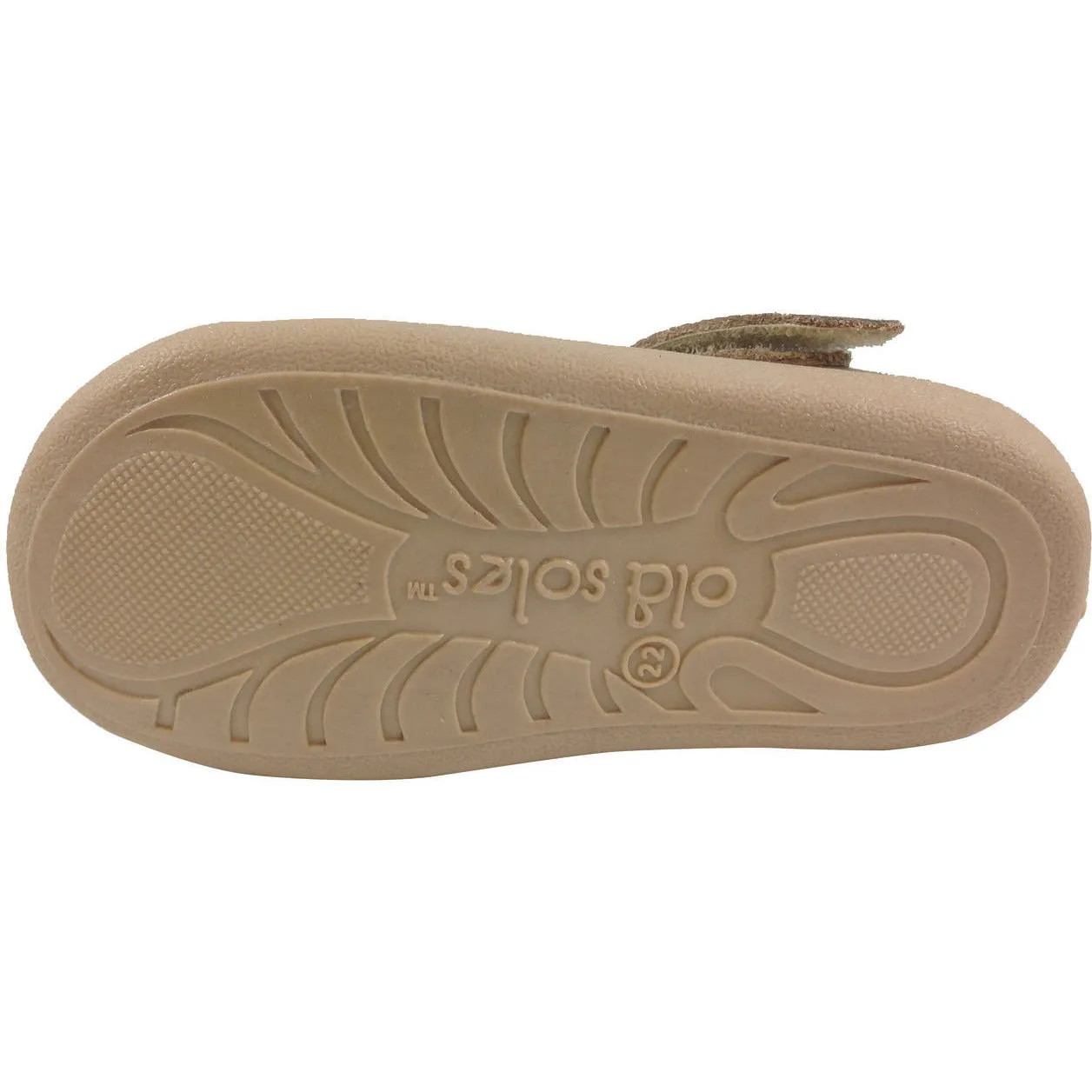 Old Soles Girl's 313 Gold Sista Flat