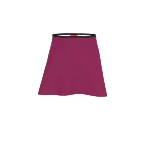 Pena Camelot Red Mini Skater Skirt