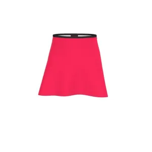 Pena Radical Red Mini Skater Skirt