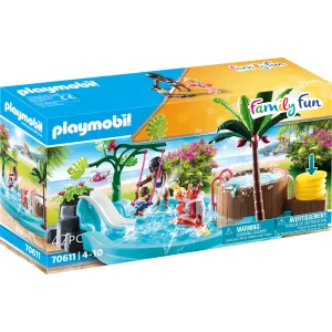 Playmobil - 70611 | Family Fun: Children's Pool with Slide