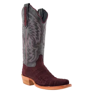 R. Watson Nubuck Rhubarb Caiman Men's Boots