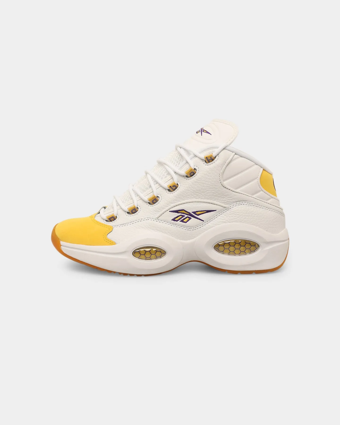 Reebok Question Mid White/Yellow