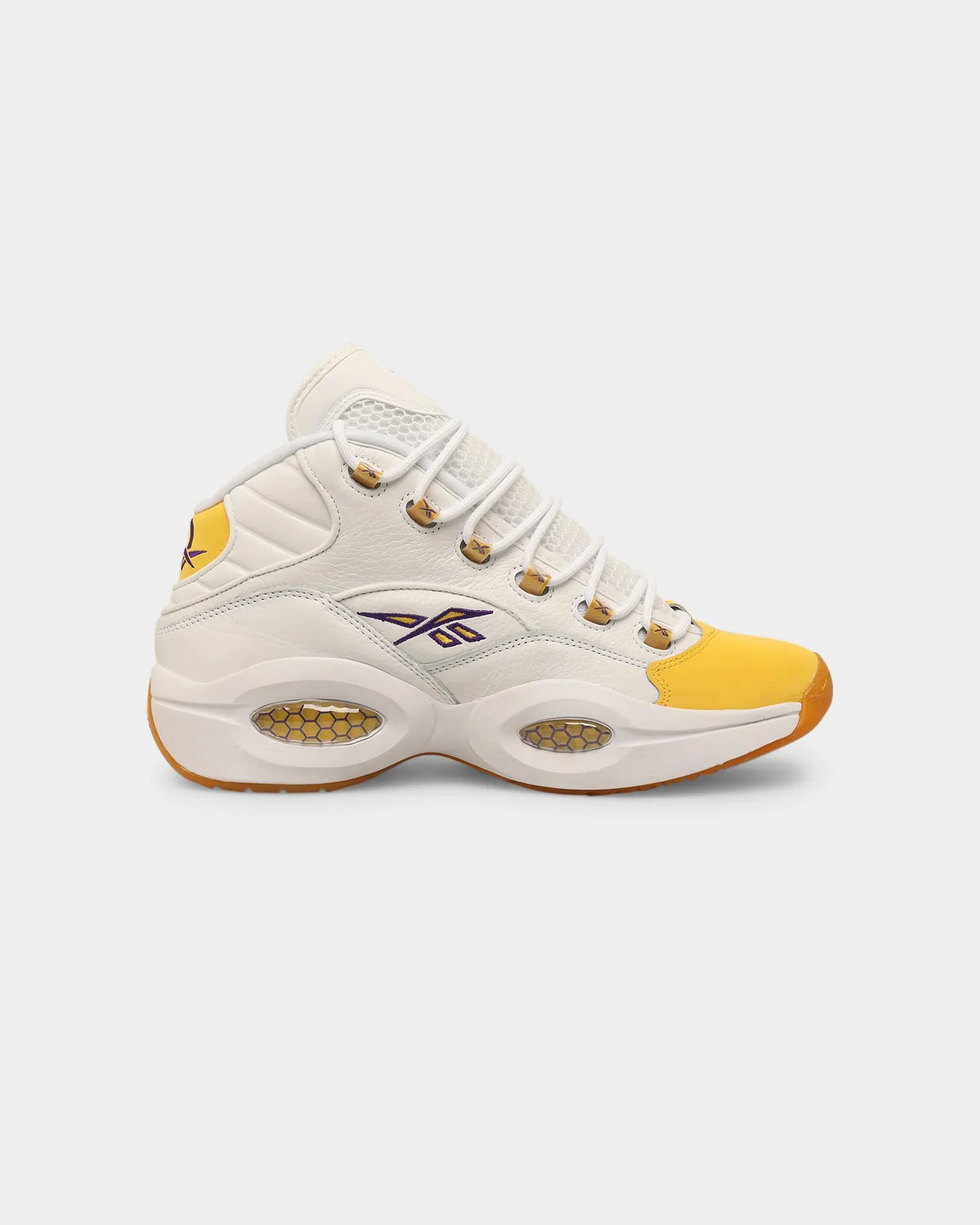 Reebok Question Mid White/Yellow