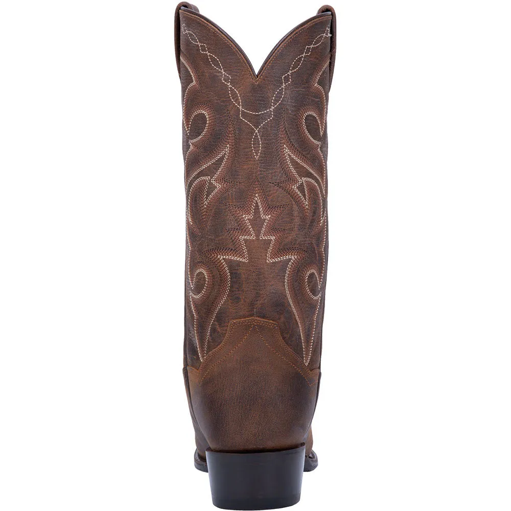 Renegade Distressed Embroidered Snip Toe Cowboy Boots